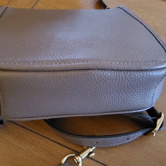 Coach Chaise Crossbody Handbag in Dark Stone CC390 - Picture 7 of 9